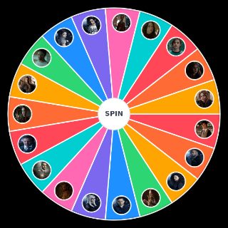 Random The Magicians characters Wheel