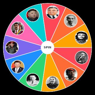 Random Socialist/Communist/Marxist Leaders Wheel
