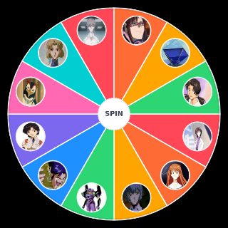 Spin the Wheel: EVA Best Girl