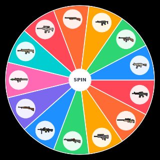 Spin the Wheel: Buildroyale Guns