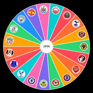 Spin the Wheel: 23/24 Premier League Teams