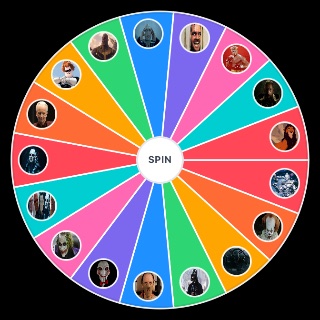 Random movie villains Wheel