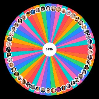 Female Pop Icons Wheel