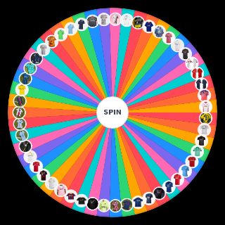 Random UEFA CHAMPIONS LEAGUE 2020 21 KITS Wheel