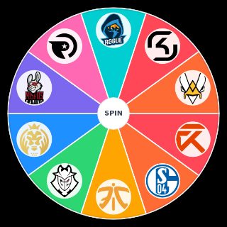 Spin the Wheel: LEC 2020 Teams