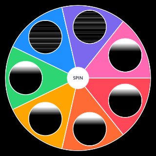 Random Rainbow Colors Wheel