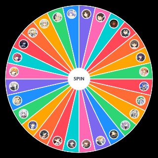 Date a live personajes Wheel