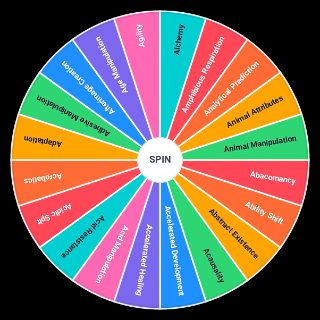 every single power in the superhero database