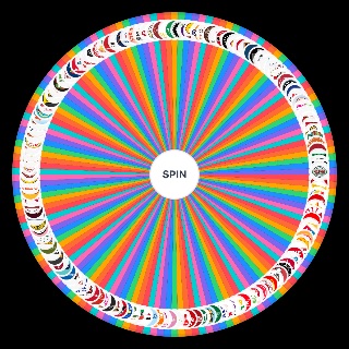 The Most Fast Food Restaurants Wheel