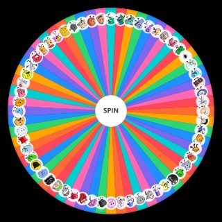 Spin the Wheel: characters bfb