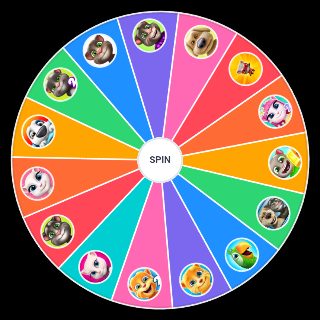 Spin the Wheel: Talking Tom Games
