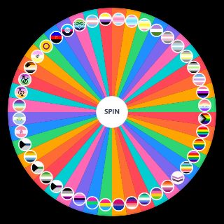 Spin the Wheel: LGBT+ Flag (Semi Extensive)