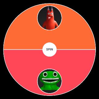 Spin the Wheel: Garten of Banban Characters