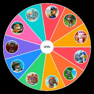 Spin the Wheel: Paw Patrol Power