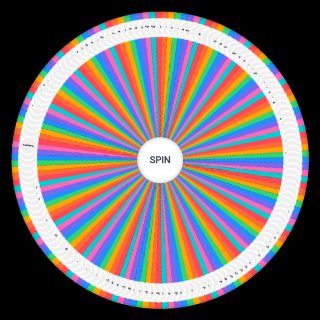 Random Word Wheel