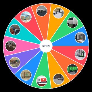 Random Murder Mystery 2 Maps Wheel