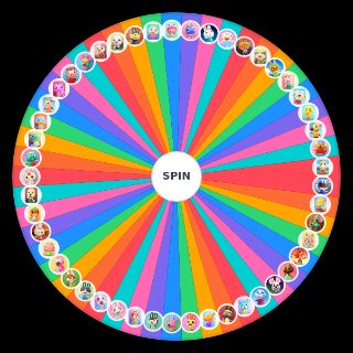 ACNH Peppy Villagers Wheel