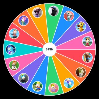 Random Animal Crossing: NH Horses (Posters) Wheel