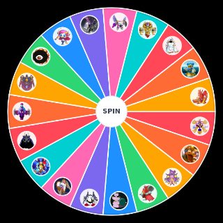 Random Kirby villains Wheel