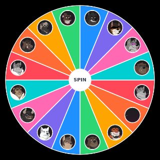Random Demons Within Characters Wheel