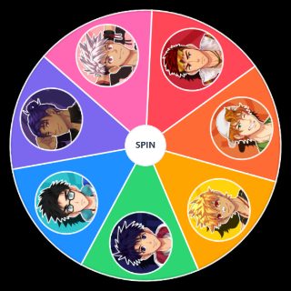 Random Jock Studio characters Wheel