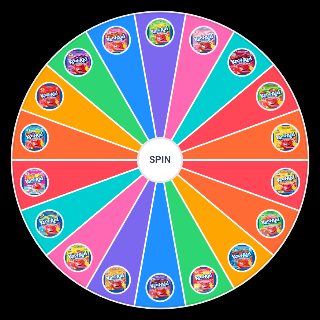 Random Koolaid Flavors Wheel