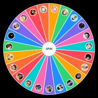 Choose a Random Anime Main characters