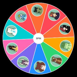 Random Best FapCraft Characters Wheel