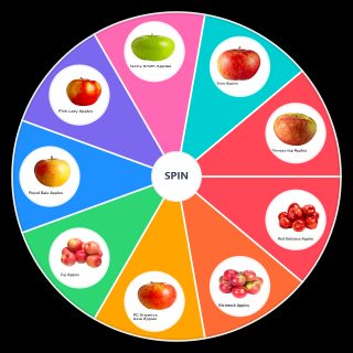 Random which apple good? which apple bad? Wheel