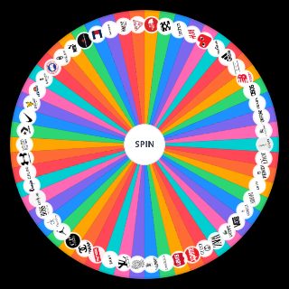 Random Clothing/designer brands Wheel