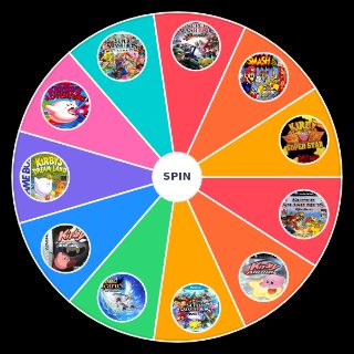 Random Masahiro Sakurai Games Wheel