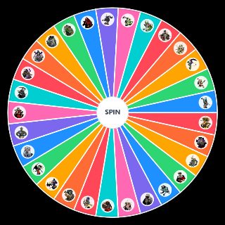 Hades characters Wheel