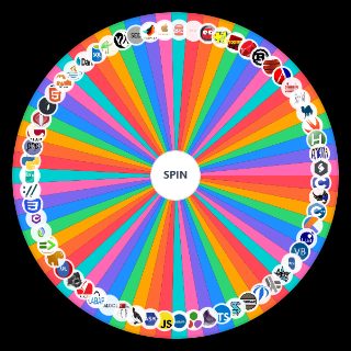 Random Programming Languages Wheel