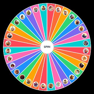 Percy Jackson Characters Wheel