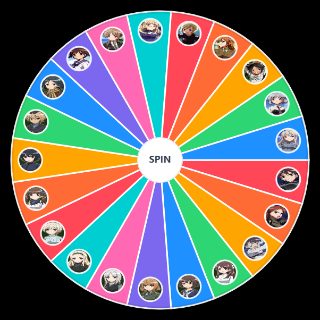 Spin the Wheel: Strike/Brave Witches Characters