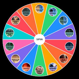Destiny: Dungeons (up to Equilibrium) Wheel