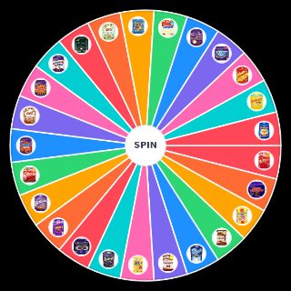 Spin the Wheel: Chocolate Bags/Pouches (UK)