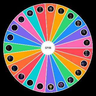 FNAC Characters Wheel