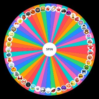 Spin the Wheel: Mario Power Ups