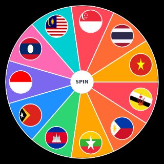Southeast Asian Countries Random Picker