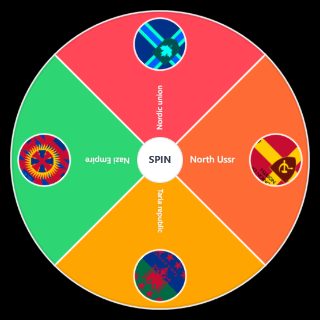 Spin the Wheel: World Flags (197 Countries + 88 Territories)