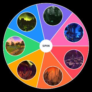 World of Warcraft TBC (Burning Crusade) Zones Random Picker