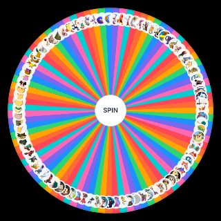 Random Kirby Characters Wheel