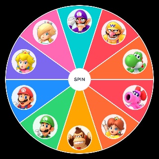 Random Mario Party Superstars characters Picker