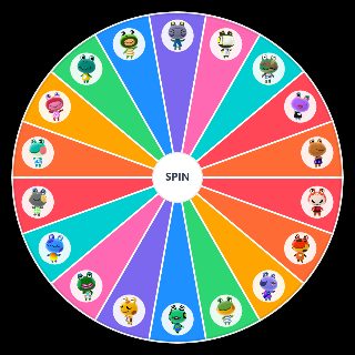 Choose a Random Animal Crossing villagers: frog