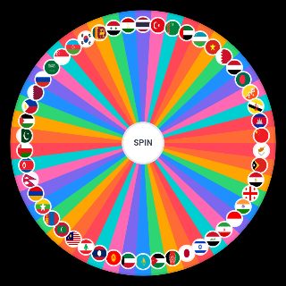 Flags of Asia Wheel