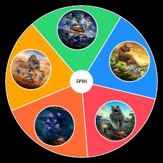 Random Jurassic world camp cretaceous season Wheel