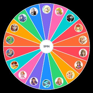 Random Nintendo Princesses! Wheel