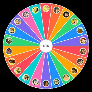Random Total Drama All Stars My Way Wheel