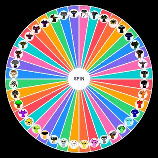 Spin the Wheel: All Sprunki Characters